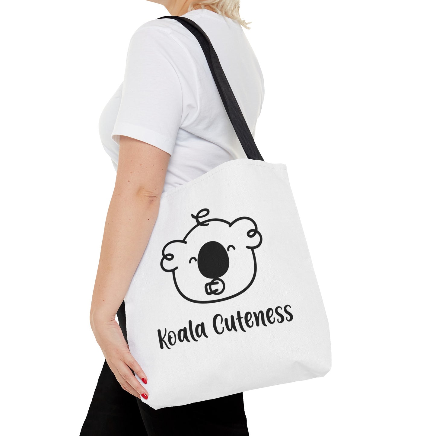 Baby Li's Koala Cuteness White Tote Bag