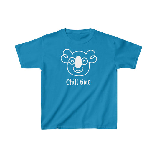 Boo's Chill Time Kid's T-shirt - Vibrant Colors