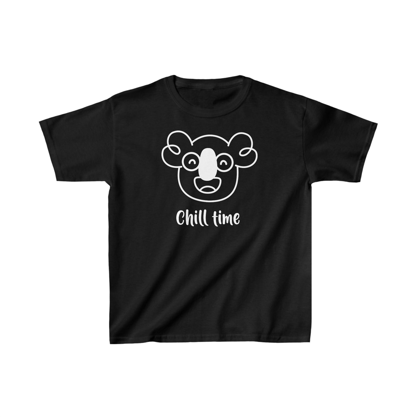 Boo's Chill Time Kid's T-shirt - Vibrant Colors