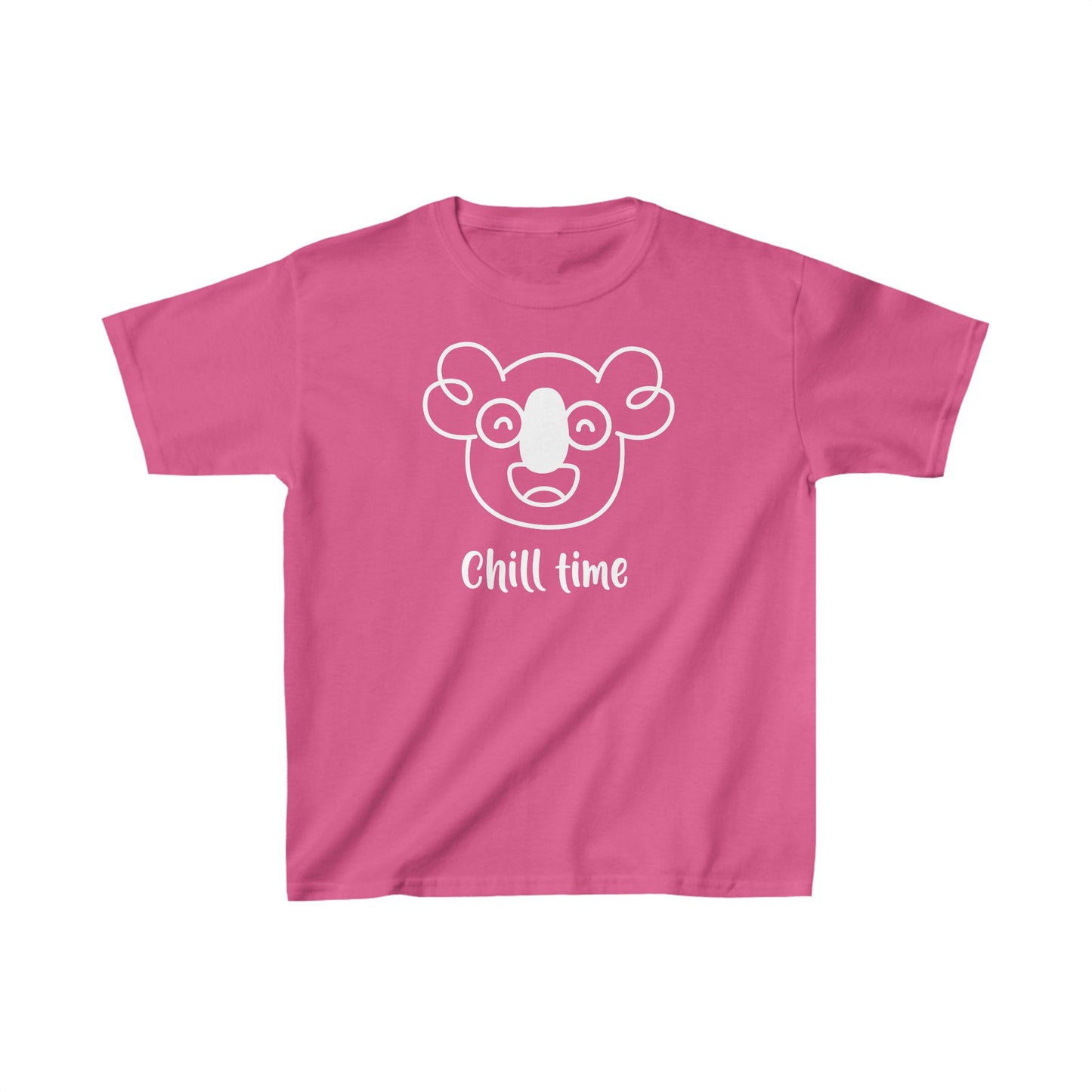 Boo's Chill Time Kid's T-shirt - Vibrant Colors