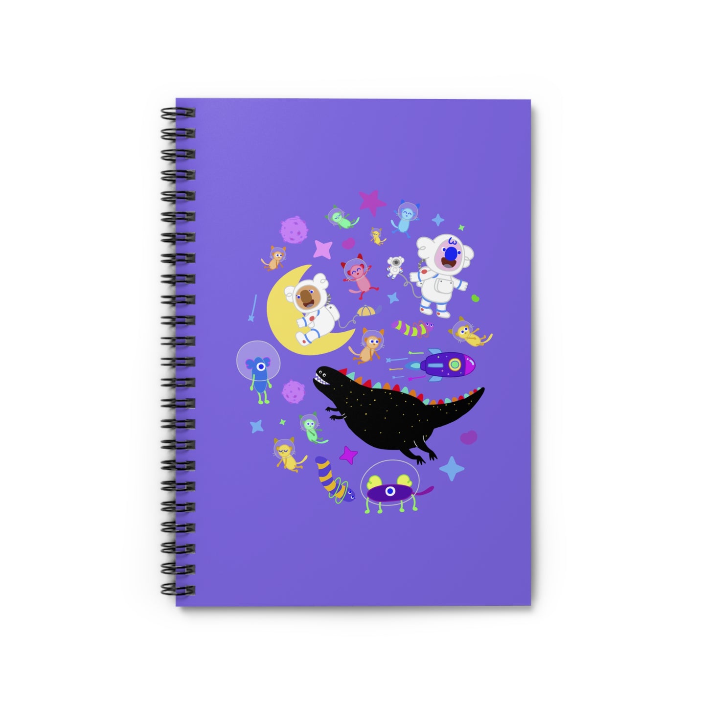 Astro World Adventure Biggie & Friends Notebook - Full