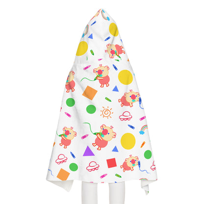 Baby Li & Shapes Hooded Towel