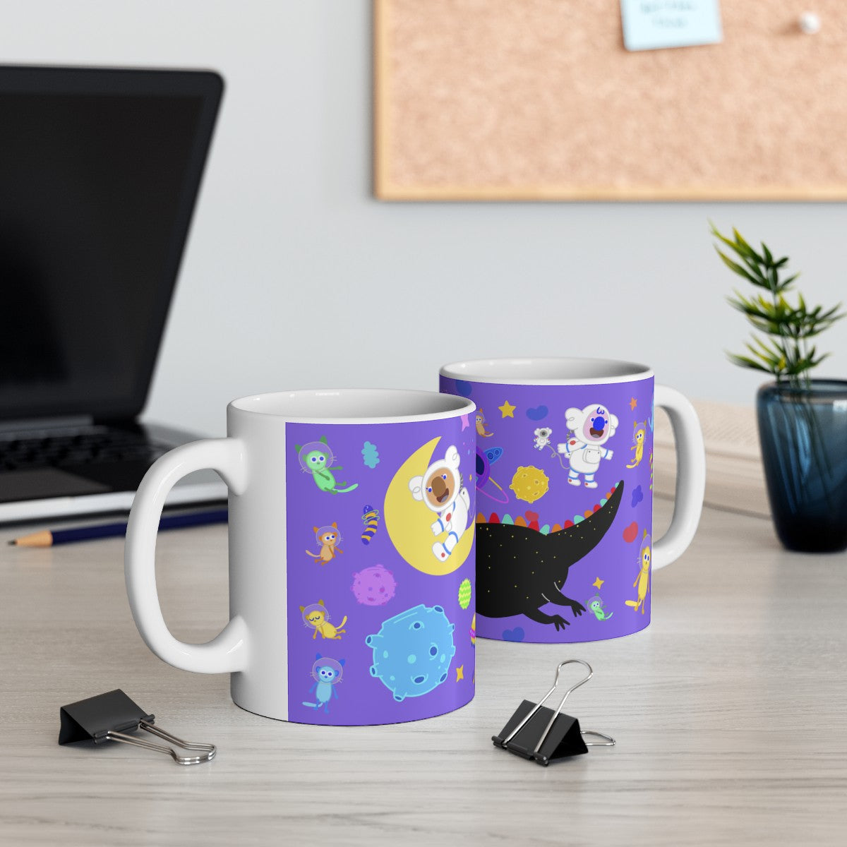 Astro World Adventure Biggie & Friends Mug