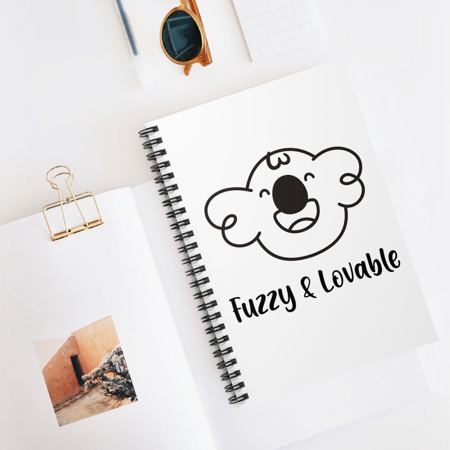 Cabbage's Fuzzy & Lovable Notebook