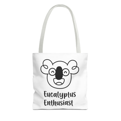 Boo's Eucalyptus Enthusiast White Tote Bag