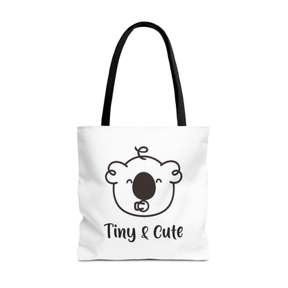 Baby Li's Tiny & Cute White Tote Bag