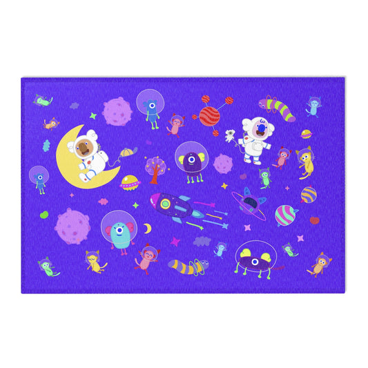 Astro World Adventure Friends Area Rugs