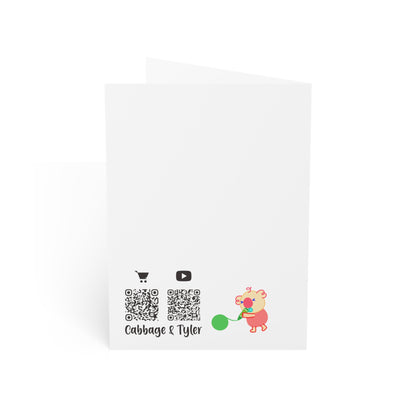 Baby Li & Shapes Greeting Cards