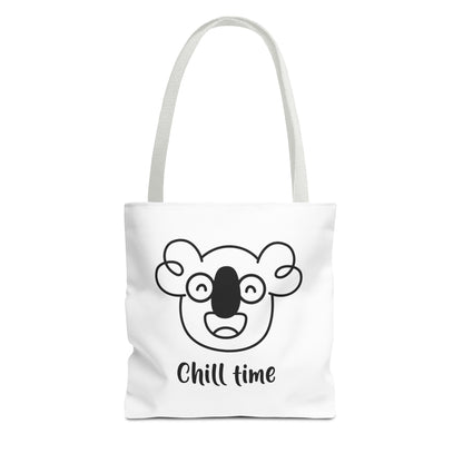 Boo's Chill Time White Tote Bag