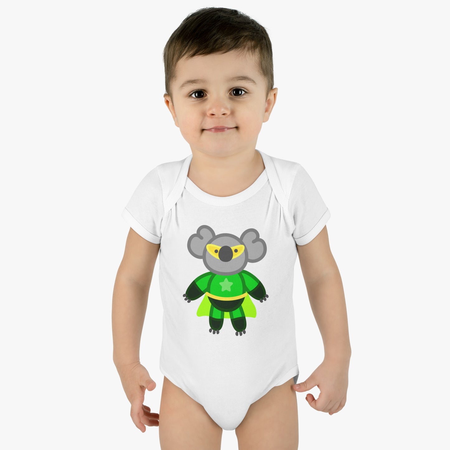 Eco Hero Infant Baby Rib Bodysuit