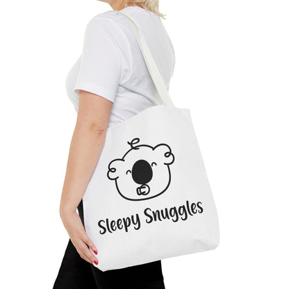 Baby Li's Sleepy Snuggles White Tote Bag