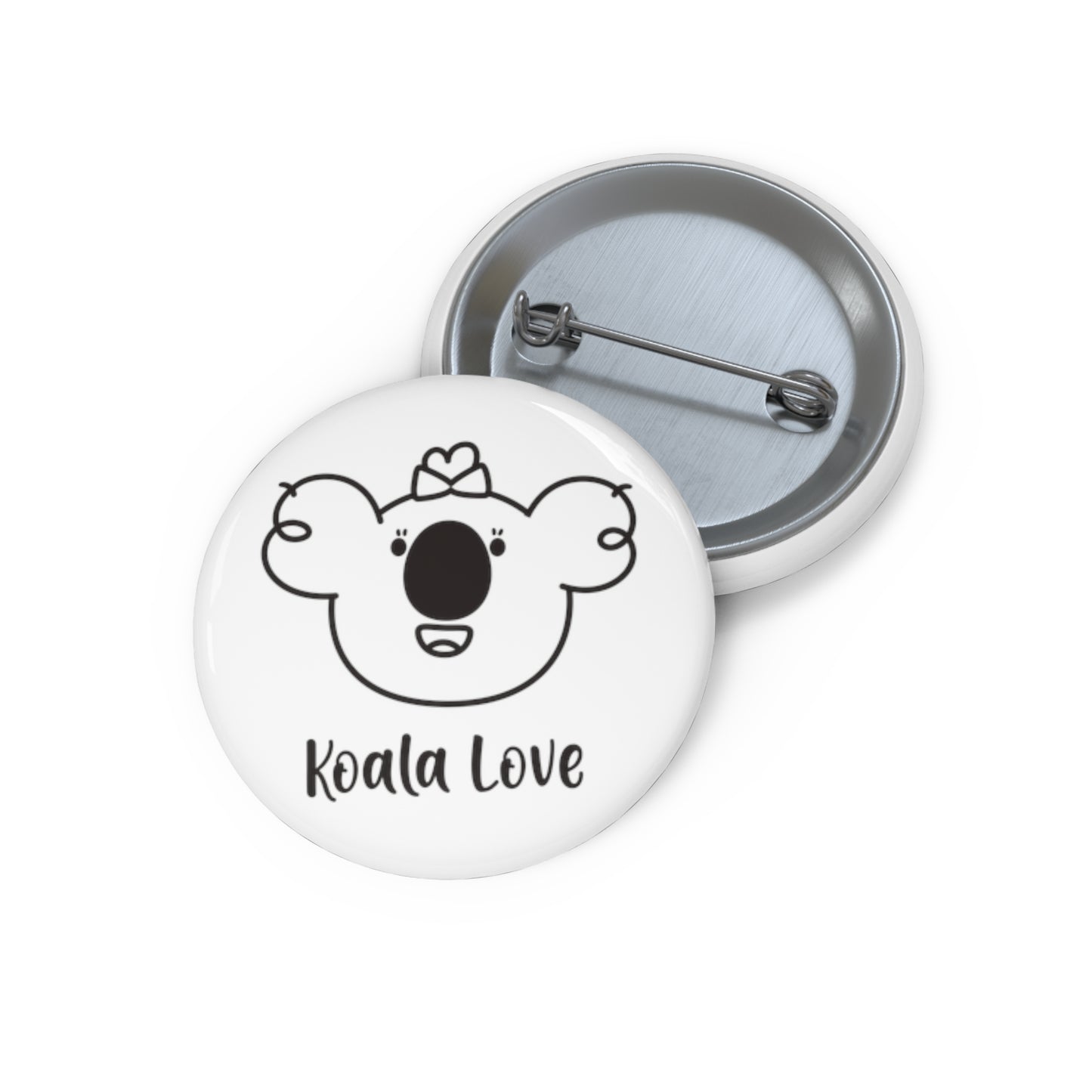 Poppy's Koala Love Pin Buttons