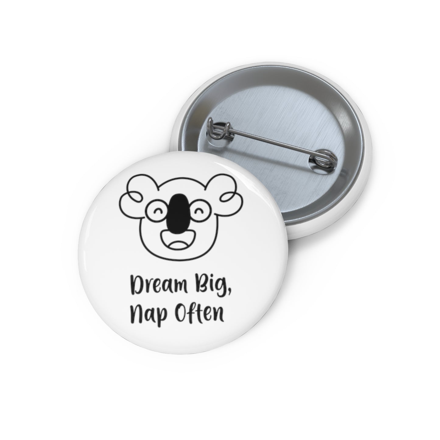 Boo's Dream Big, Nap Often Pin Buttons