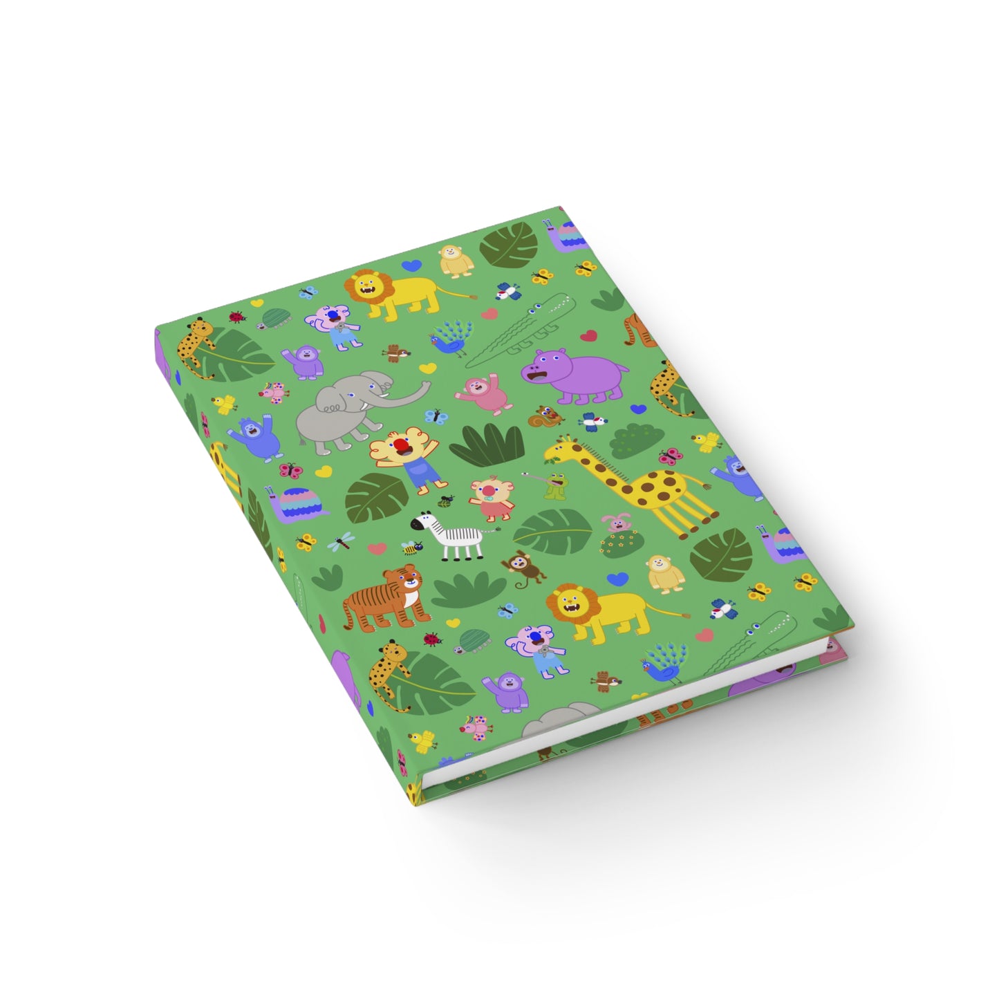 Jungle Friends Hardcover Journal