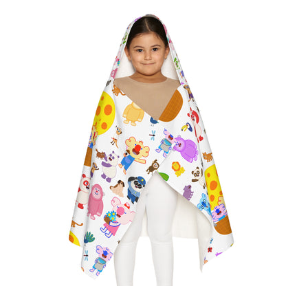 Cabbage & Tyler Adventure Friends Hooded Towel