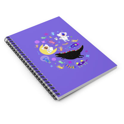 Astro World Adventure Biggie & Friends Notebook - Full