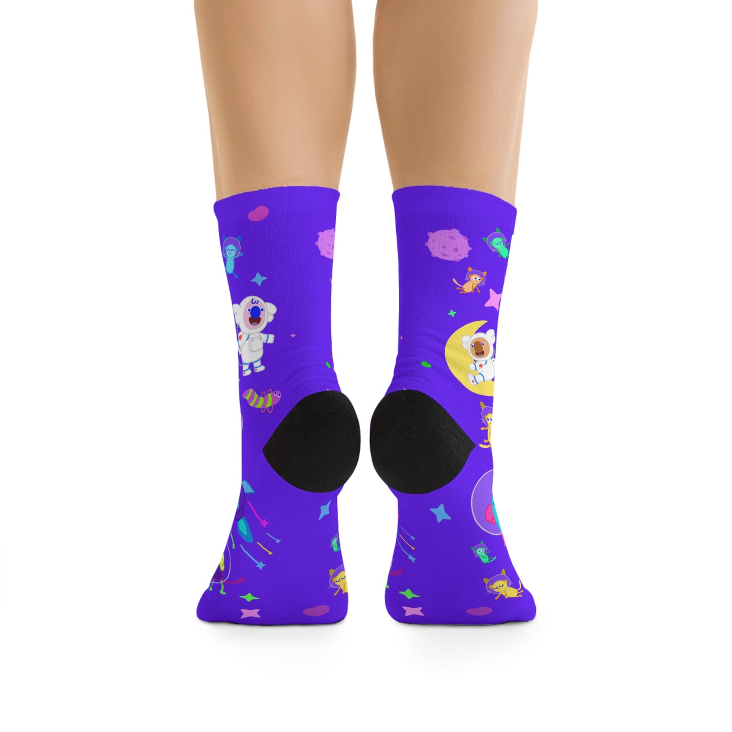 Astro World Adventure Friends Eco Crew Socks