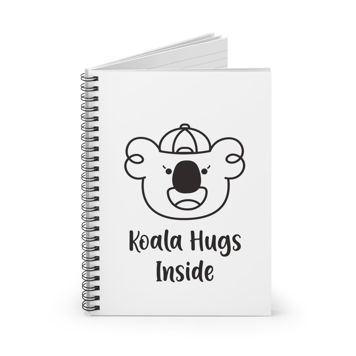 Izzy's Koala Hugs Inside Notebook