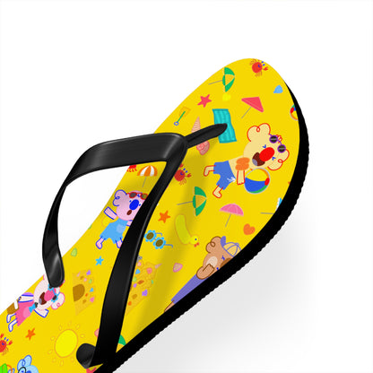 Fun at the Beach Flip Flops