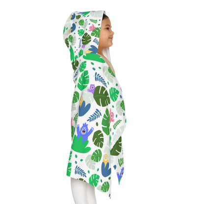 Jungle Gorillas Hooded Towel