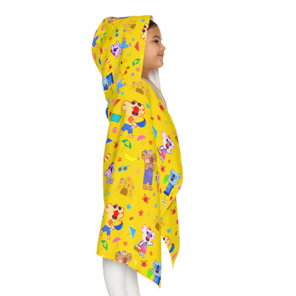 Fun at the Beach Hooded Towel for Kids