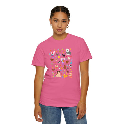 Cutie Squad Pink Full of Hearts T-shirt