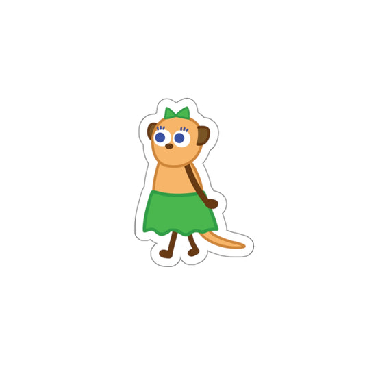 Ms. Meerkat sticker