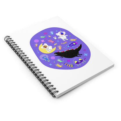 Astro World Adventure Biggie & Friends Notebook - Spot