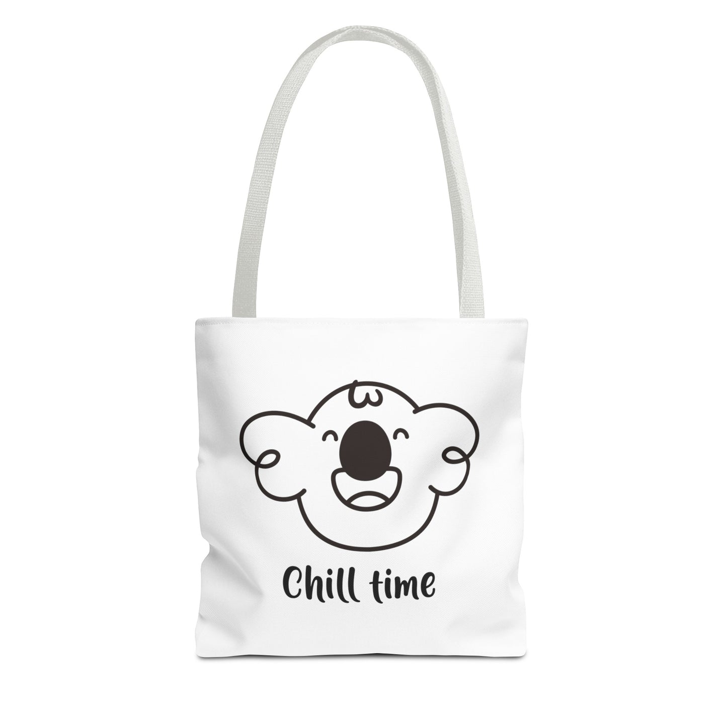 Cabbage's Chill Time White Tote Bag