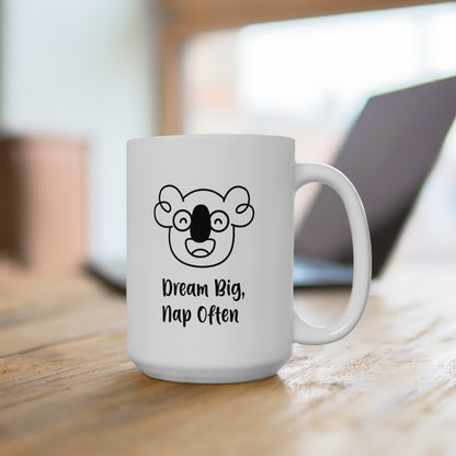 Boo's Dream Big, Nap Often Mug