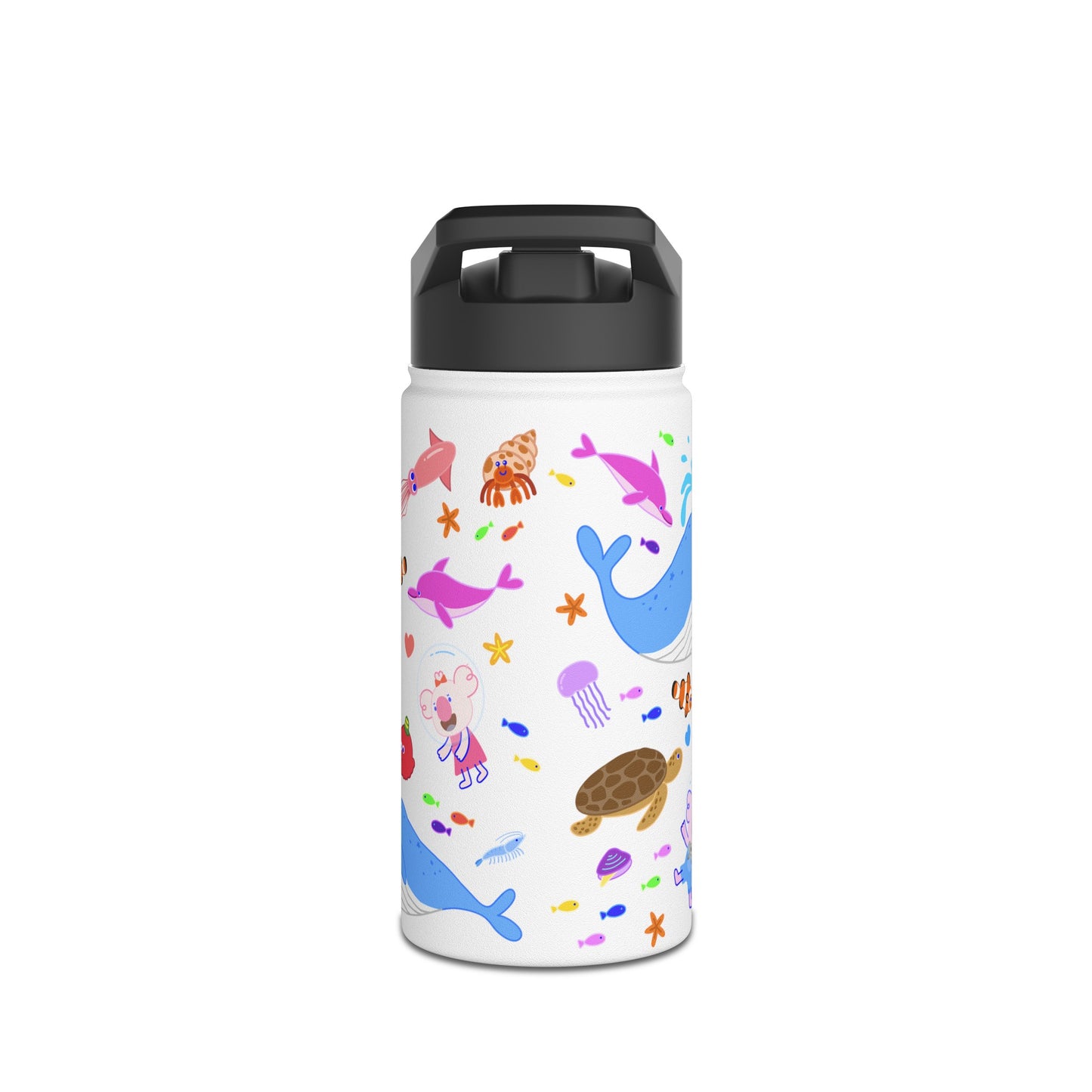 Cabbage & Tyler Ocean Friends Stainless Steel Water Bottle