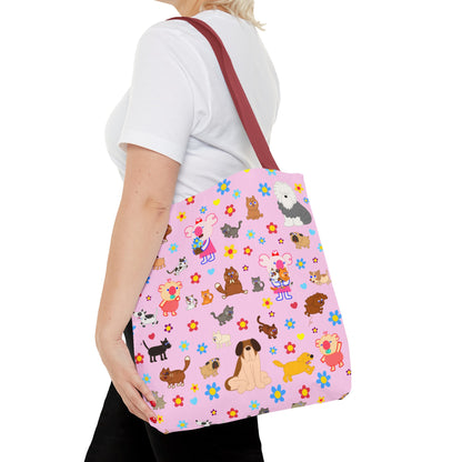 Cutie Squad Pink Tote Bag