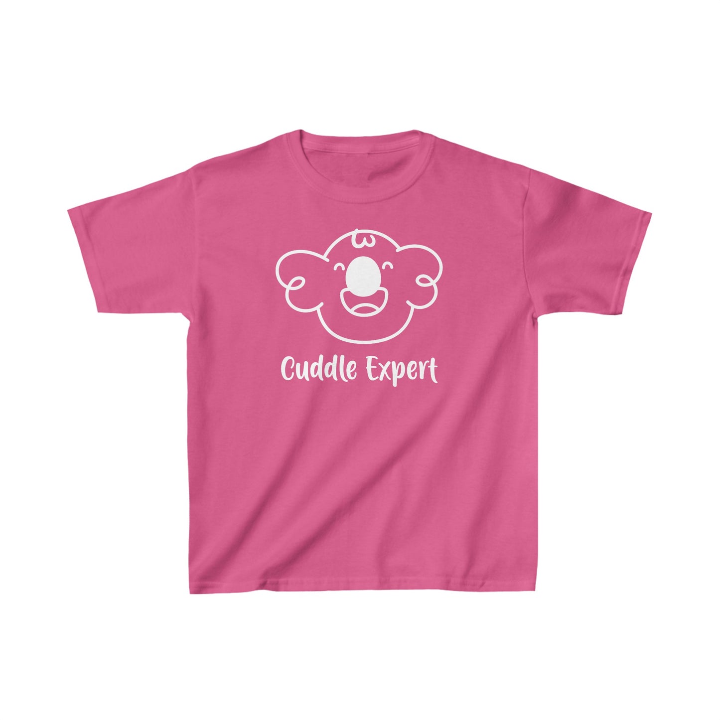 Cabbage's Cuddle Expert Kid's T-shirt - Vibrant Colors