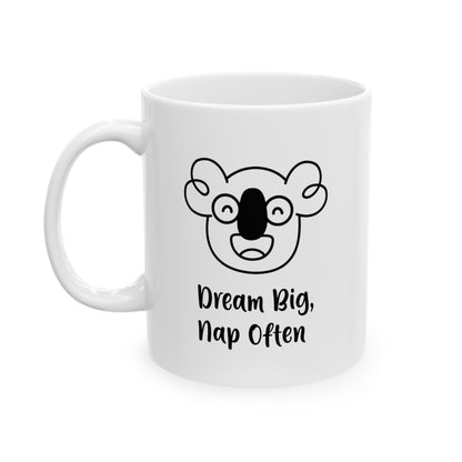 Boo's Dream Big, Nap Often Mug