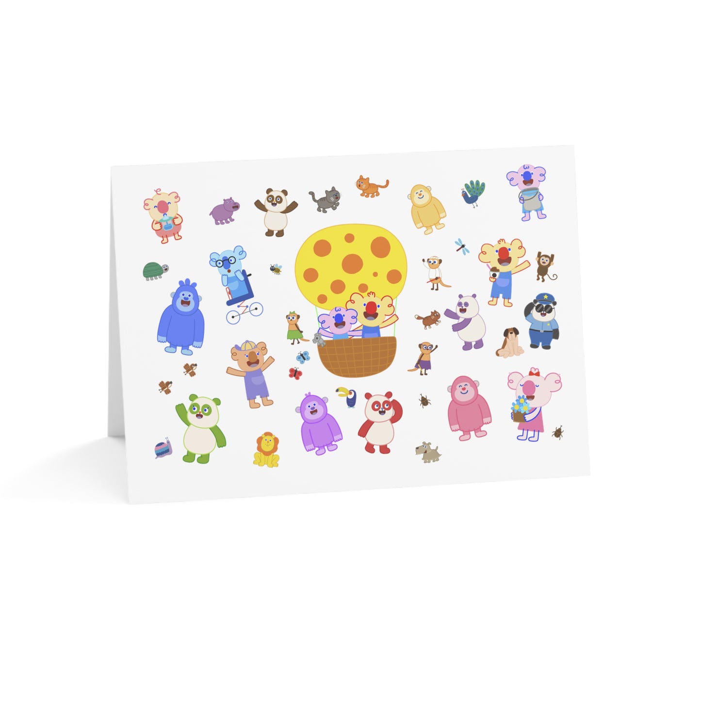 Cabbage & Tyler Adventure Friends Greeting Cards