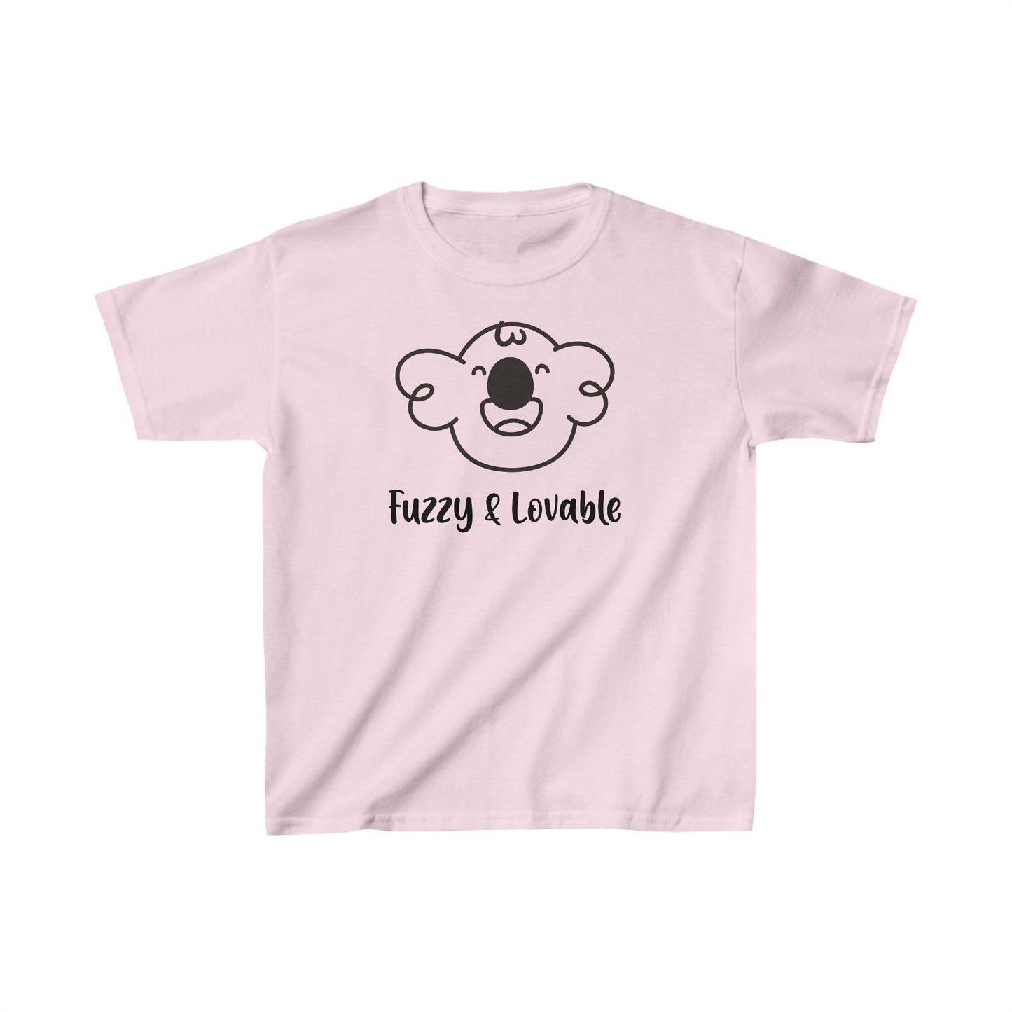 Cabbage's Fuzzy & Lovable Kid's T-shirt - Bright Colors