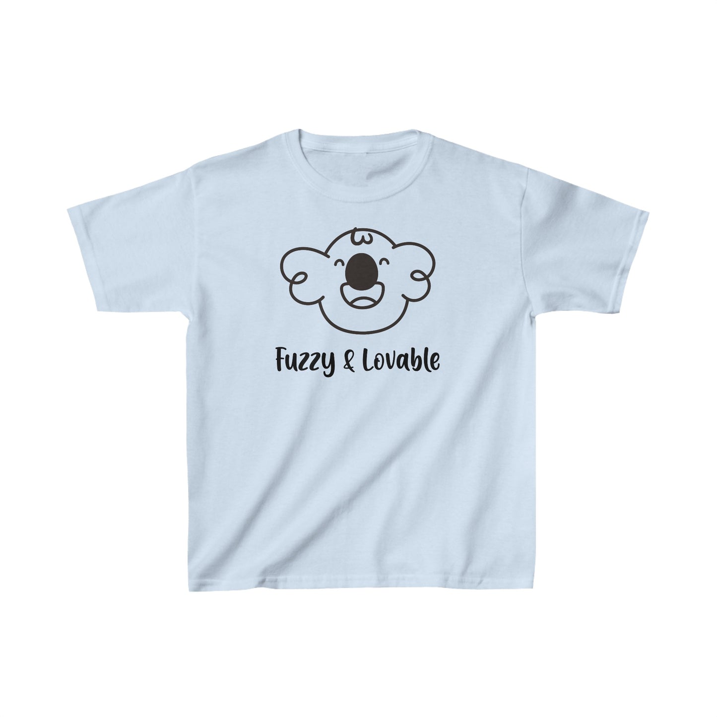 Cabbage's Fuzzy & Lovable Kid's T-shirt - Bright Colors