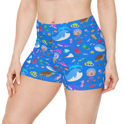 Cabbage & Tyler Ocean Friends Women's Shorts