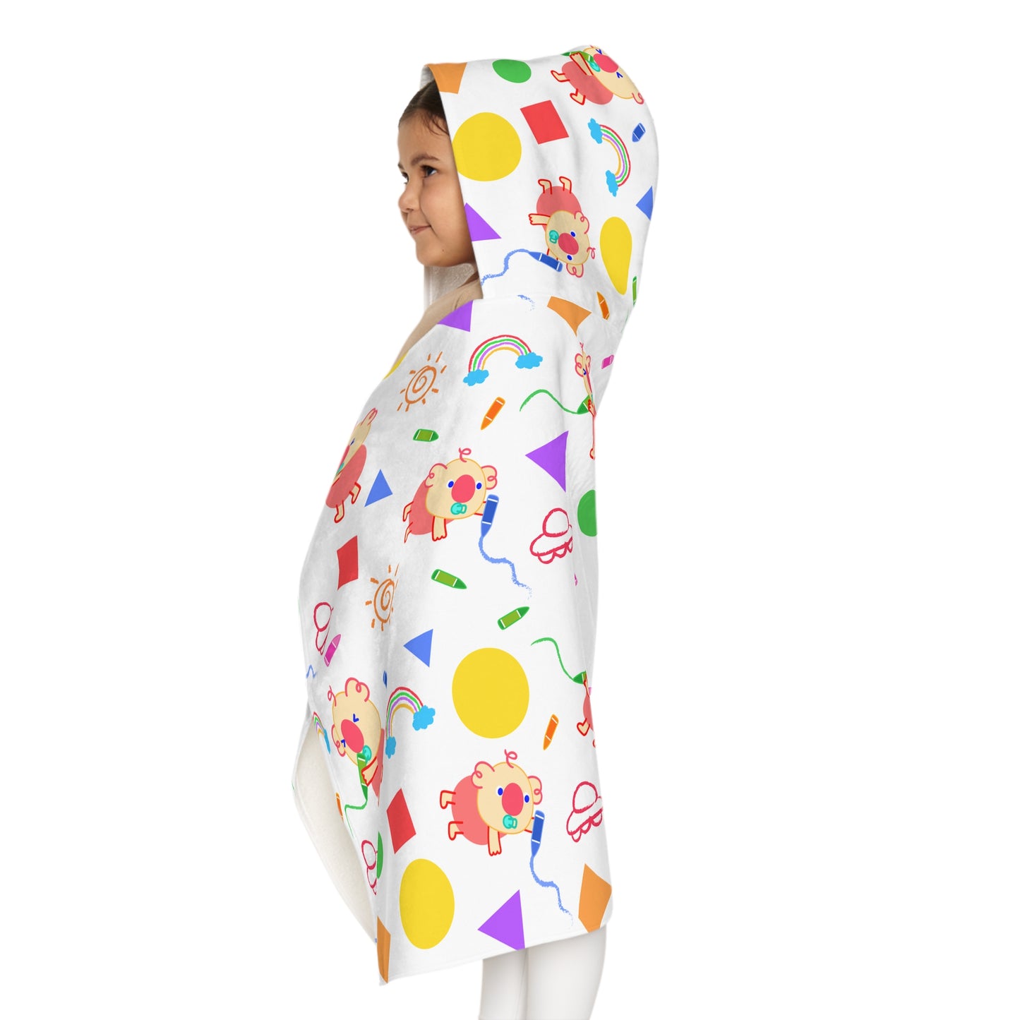 Baby Li & Shapes Hooded Towel