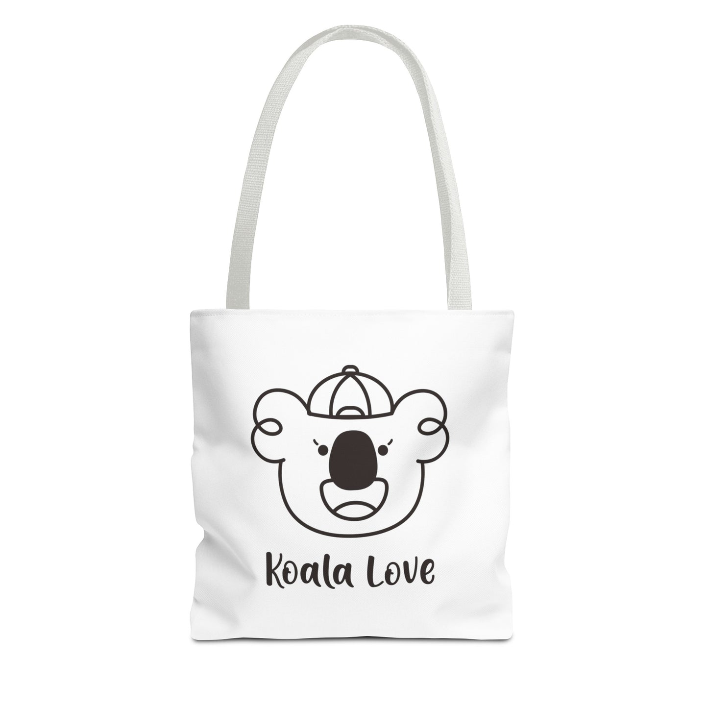 Izzy's Koala Love White Tote Bag