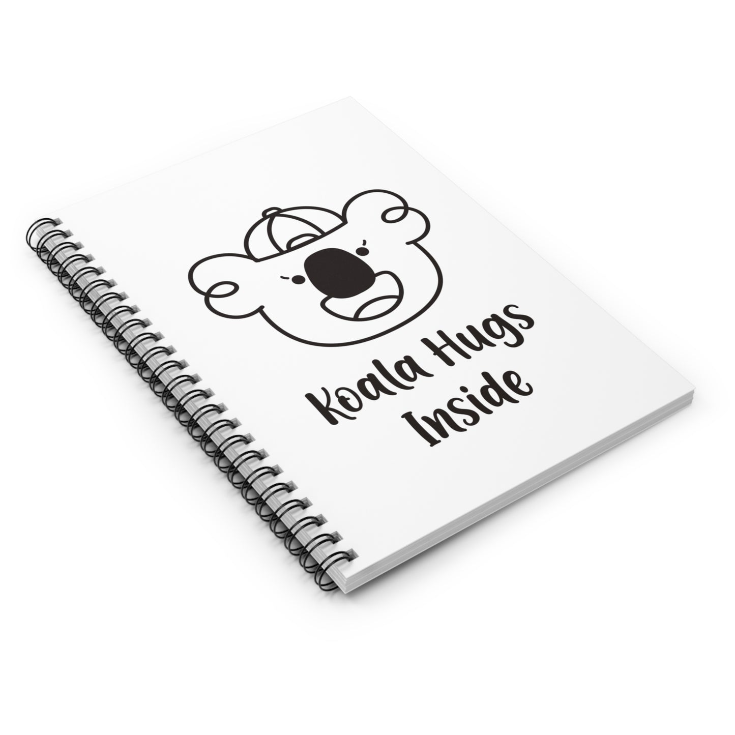 Izzy's Koala Hugs Inside Notebook