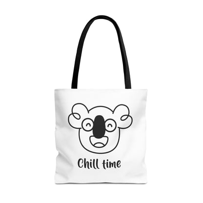 Boo's Chill Time White Tote Bag