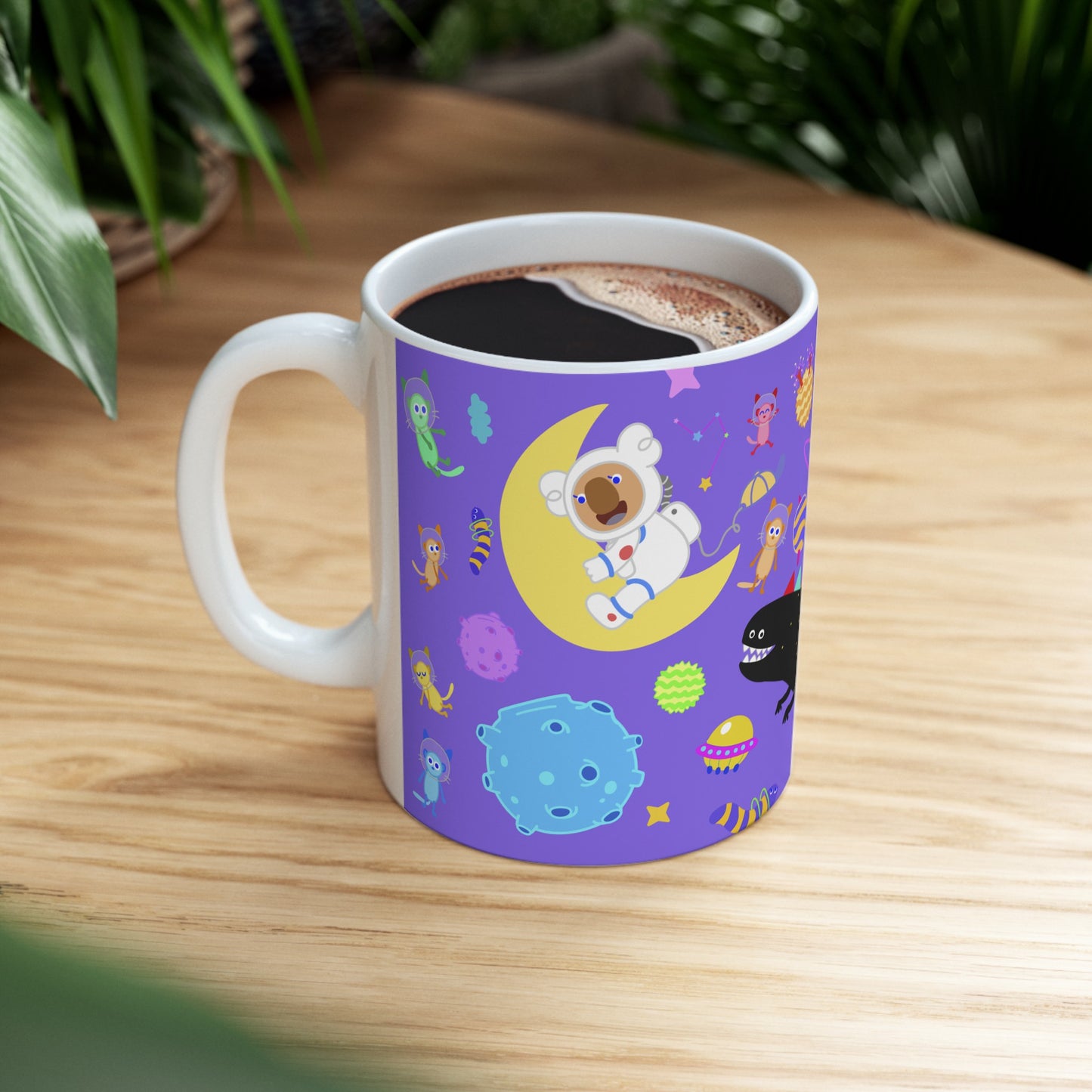 Astro World Adventure Biggie & Friends Mug