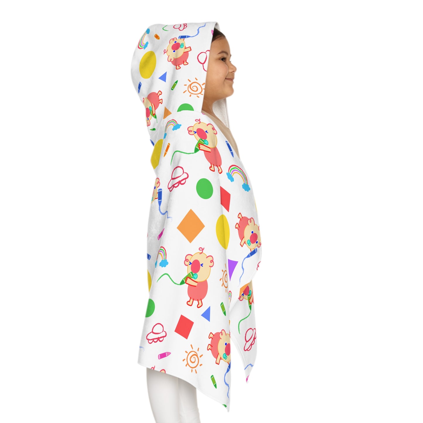 Baby Li & Shapes Hooded Towel