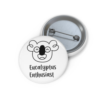 Boo's Eucalyptus Enthusiast Pin Buttons