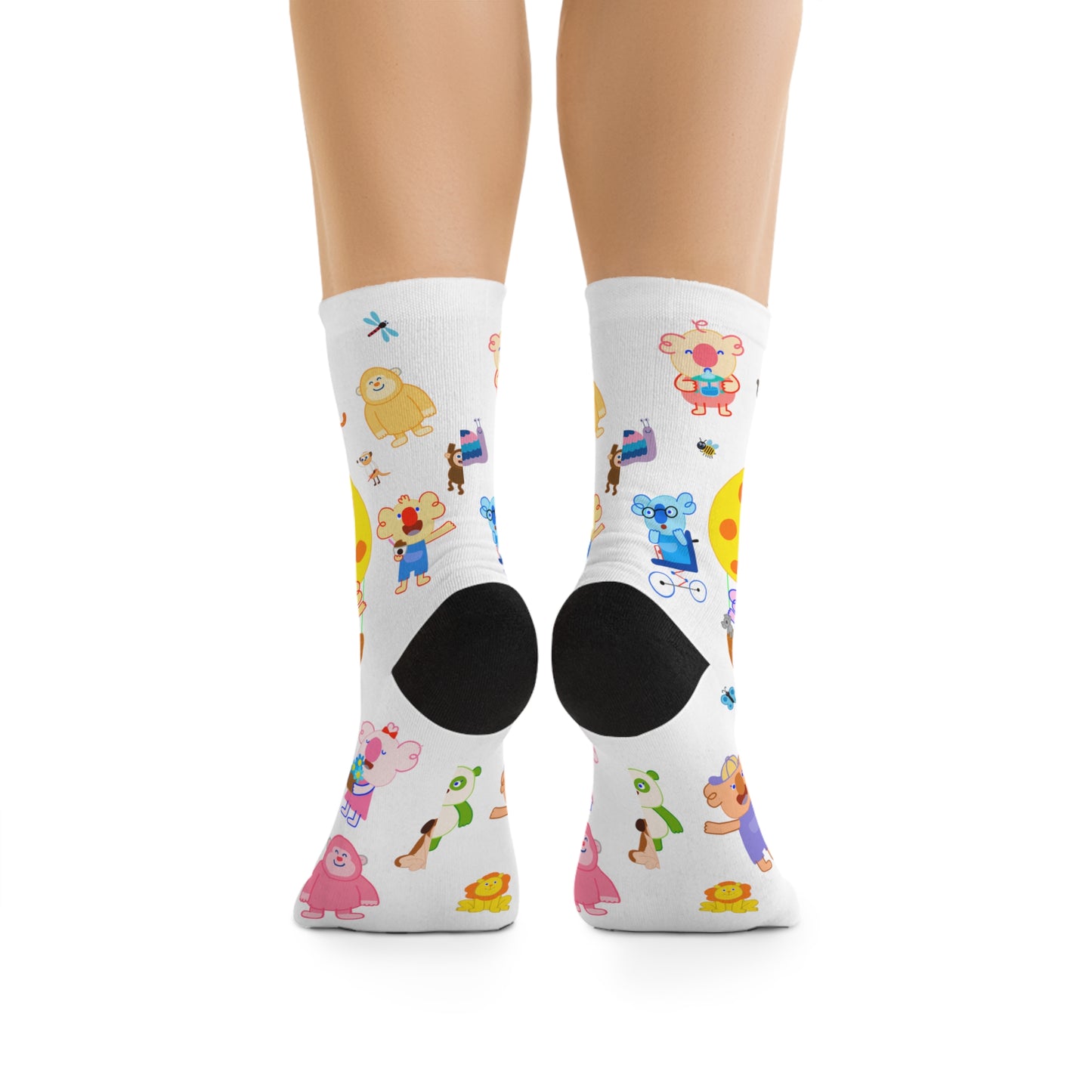 Cabbage & Tyler Cozy Adventure Friends Eco Crew Socks