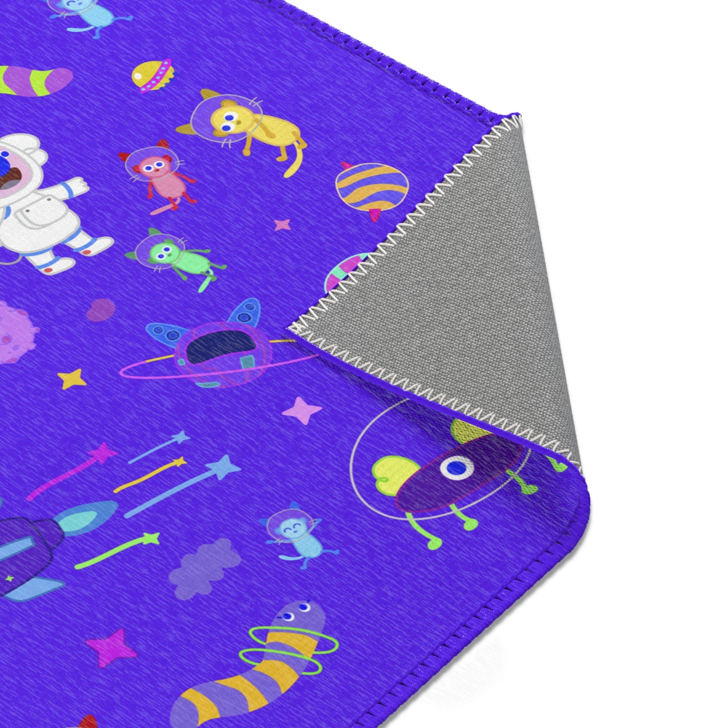 Astro World Adventure Friends Area Rugs