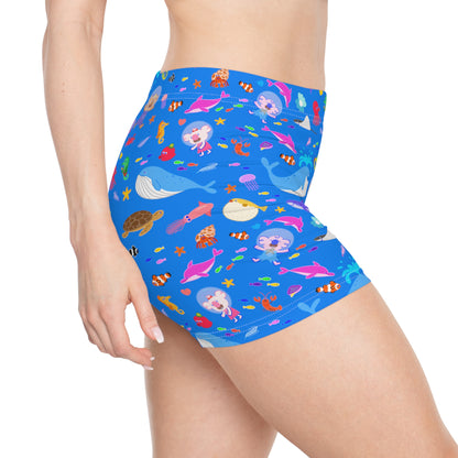 Cabbage & Tyler Ocean Friends Women's Shorts