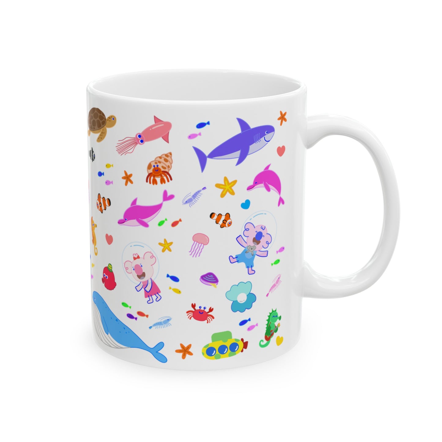 Cabbage & Tyler Ocean Friends Mug