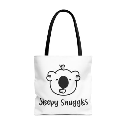 Baby Li's Sleepy Snuggles White Tote Bag